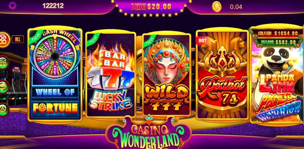 casino wonderland login