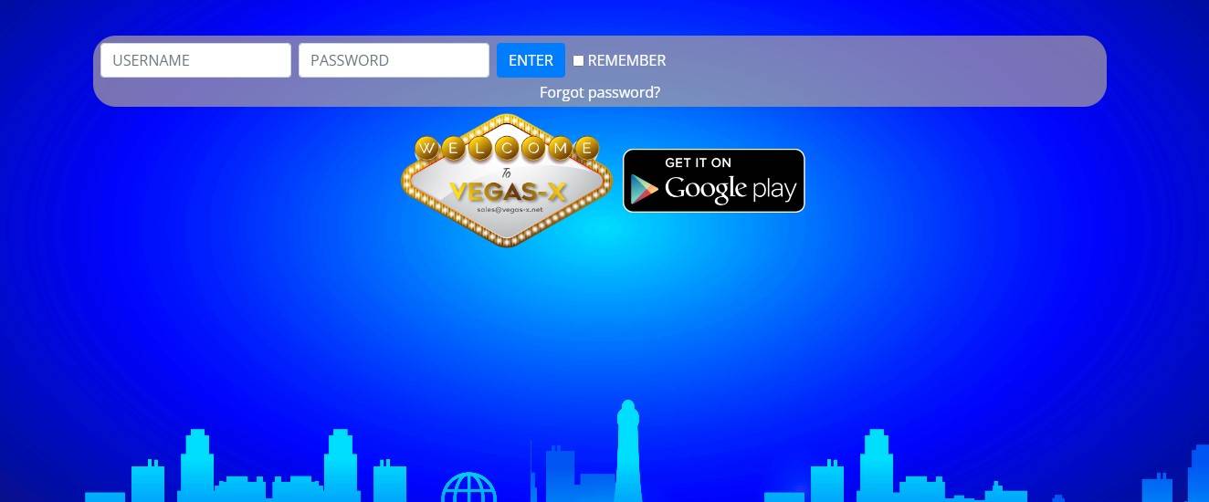 vegas x online casino login